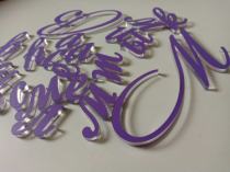 Буквы из акрила